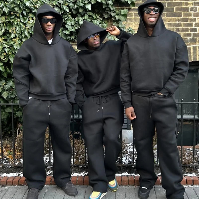 Rycot Oversized 2-Piece Tracksuit Black